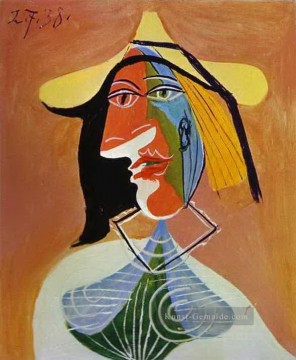  38 - Porträt eines jungen Mädchens 2 1938 kubistisch